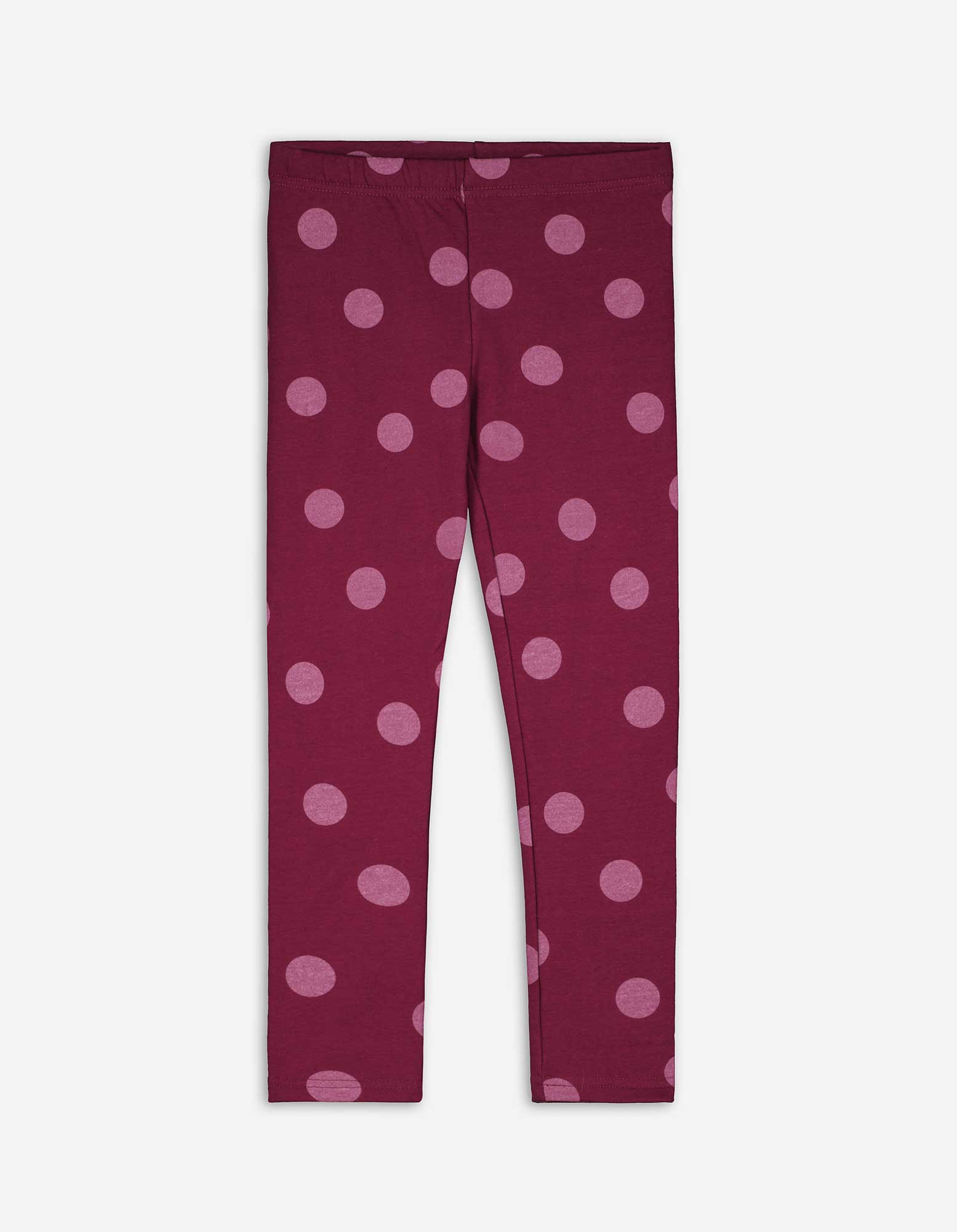 Kinder Leggings - Allover-Muster - rot, Takko, rot