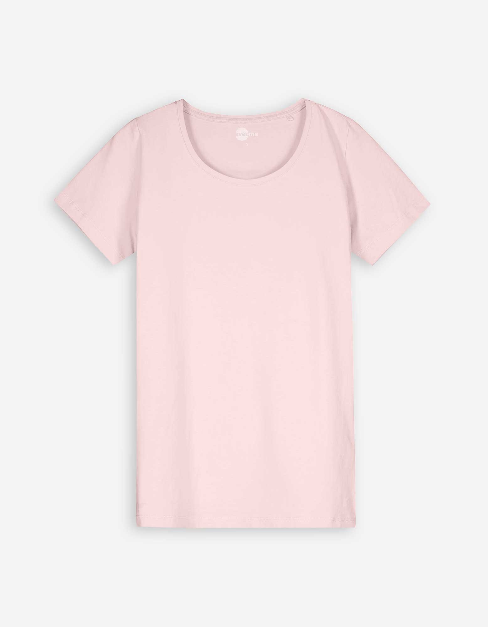 Damen T-Shirt - Basic, Takko, rosa XS