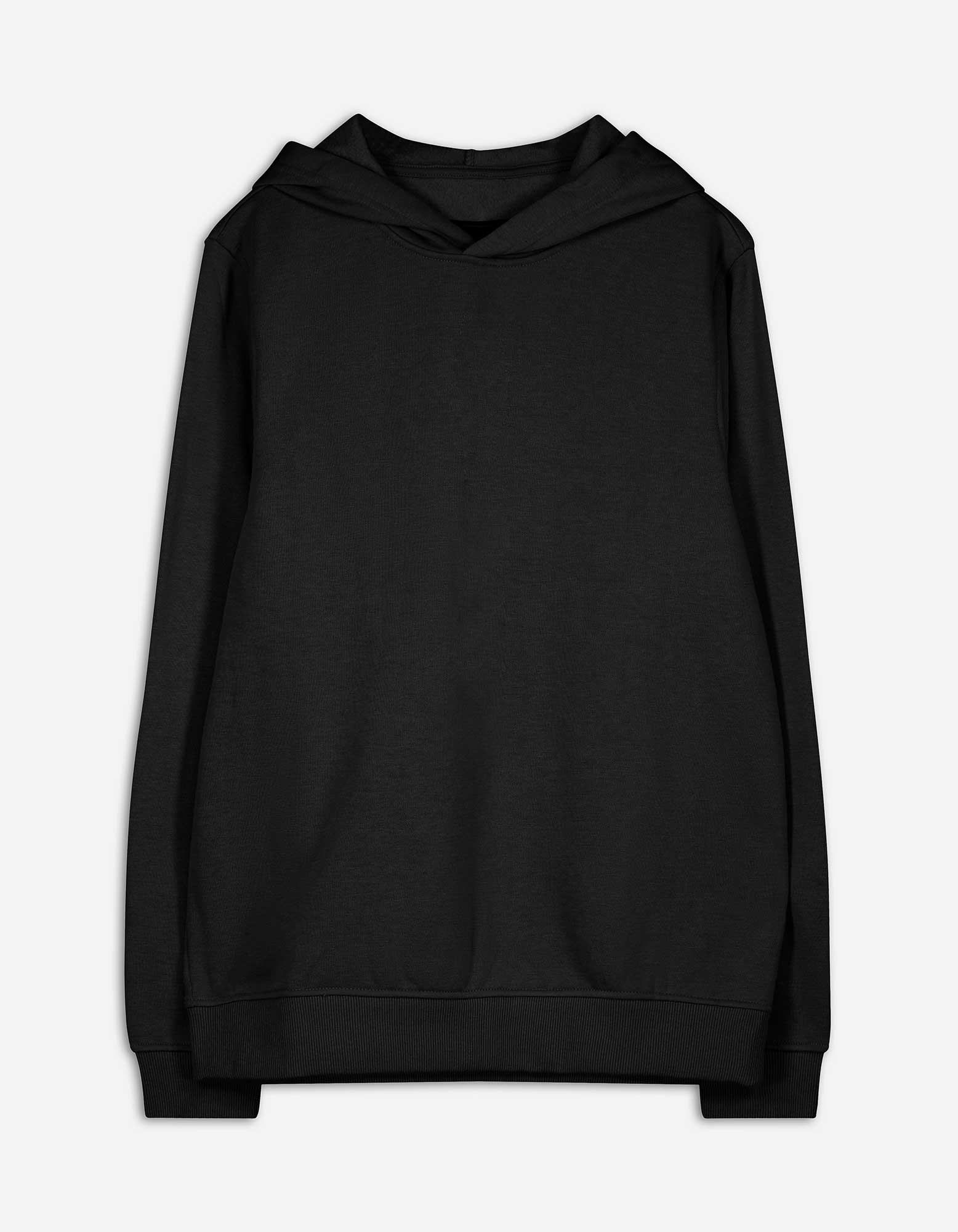 Herren Hoodie - Oversized Fit, Takko, schwarz XL