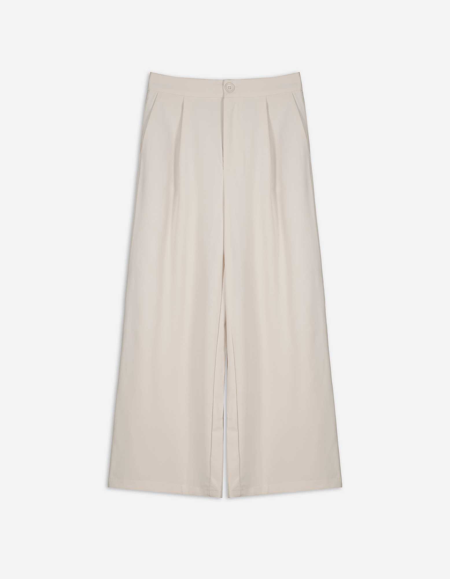 Damen Culotte - Viskose-Mix, Takko, weiß 38