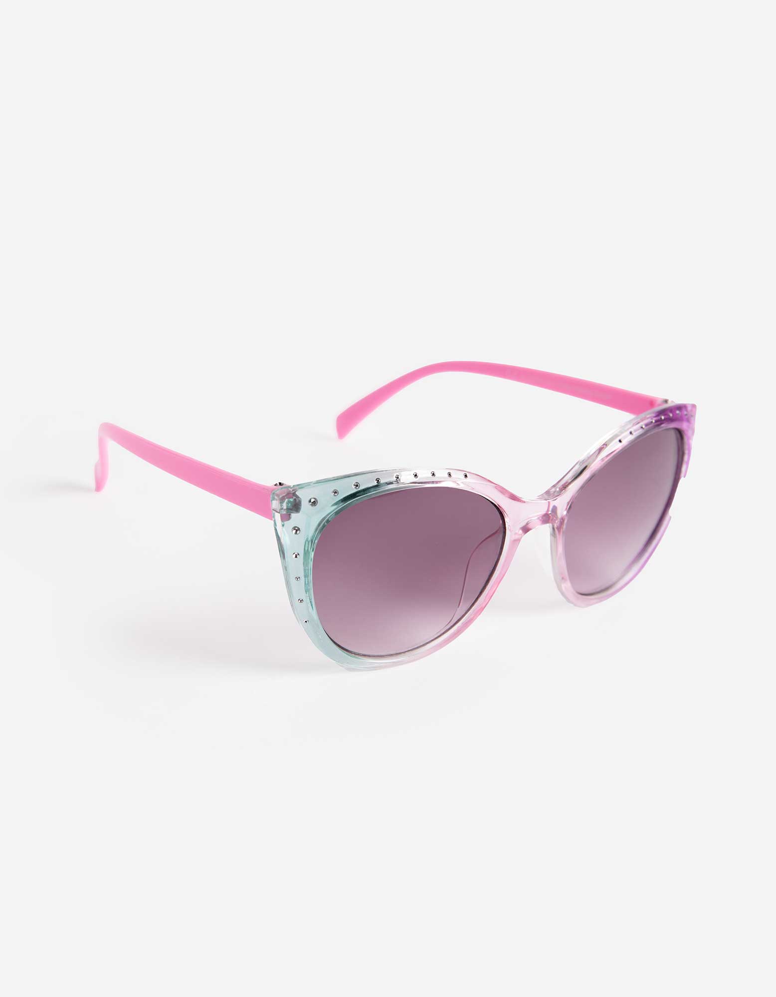 Kinder Sonnenbrille - Cateye, Takko, rosa onesize