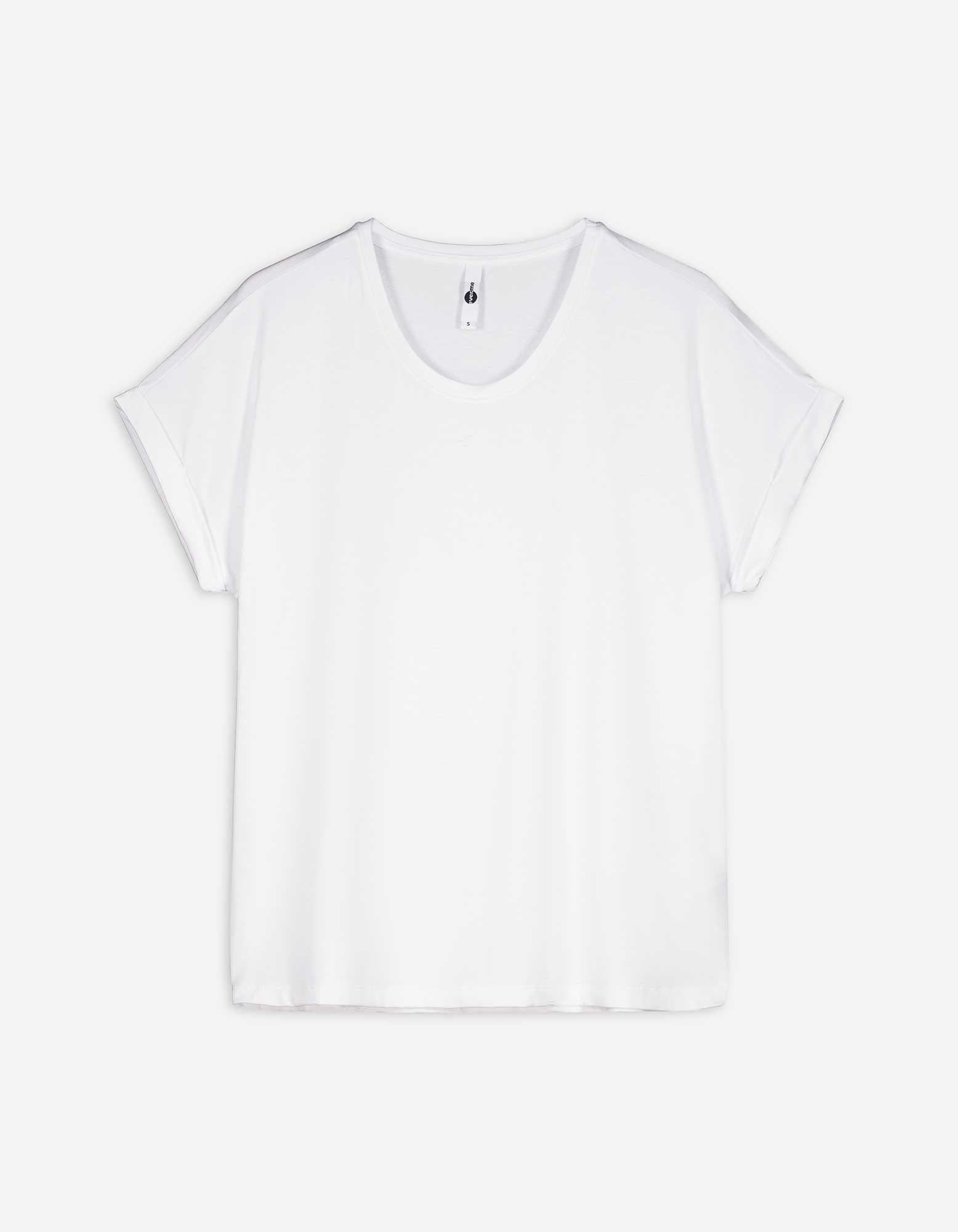 Damen T-Shirt - LENZING™ ECOVERO™, Takko, weiß XS