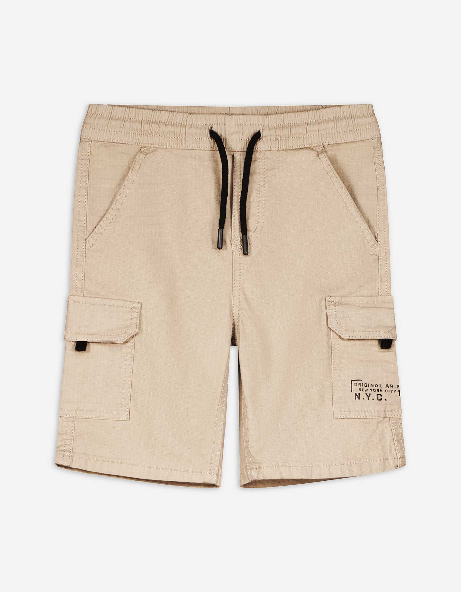 Kinder Bermuda-Shorts - Straight Fit, Takko, beige