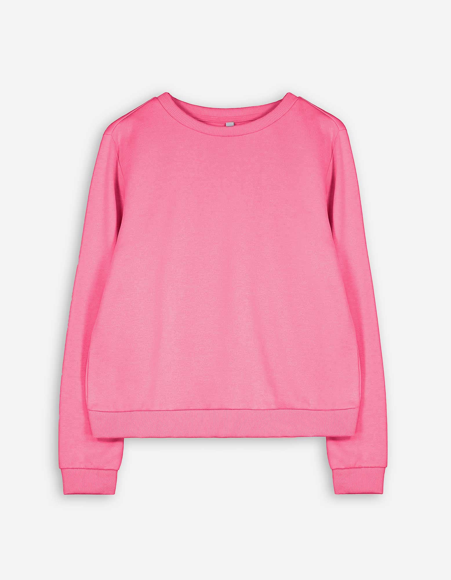 Damen Sweatshirt - einfarbig - pink, Takko, pink L