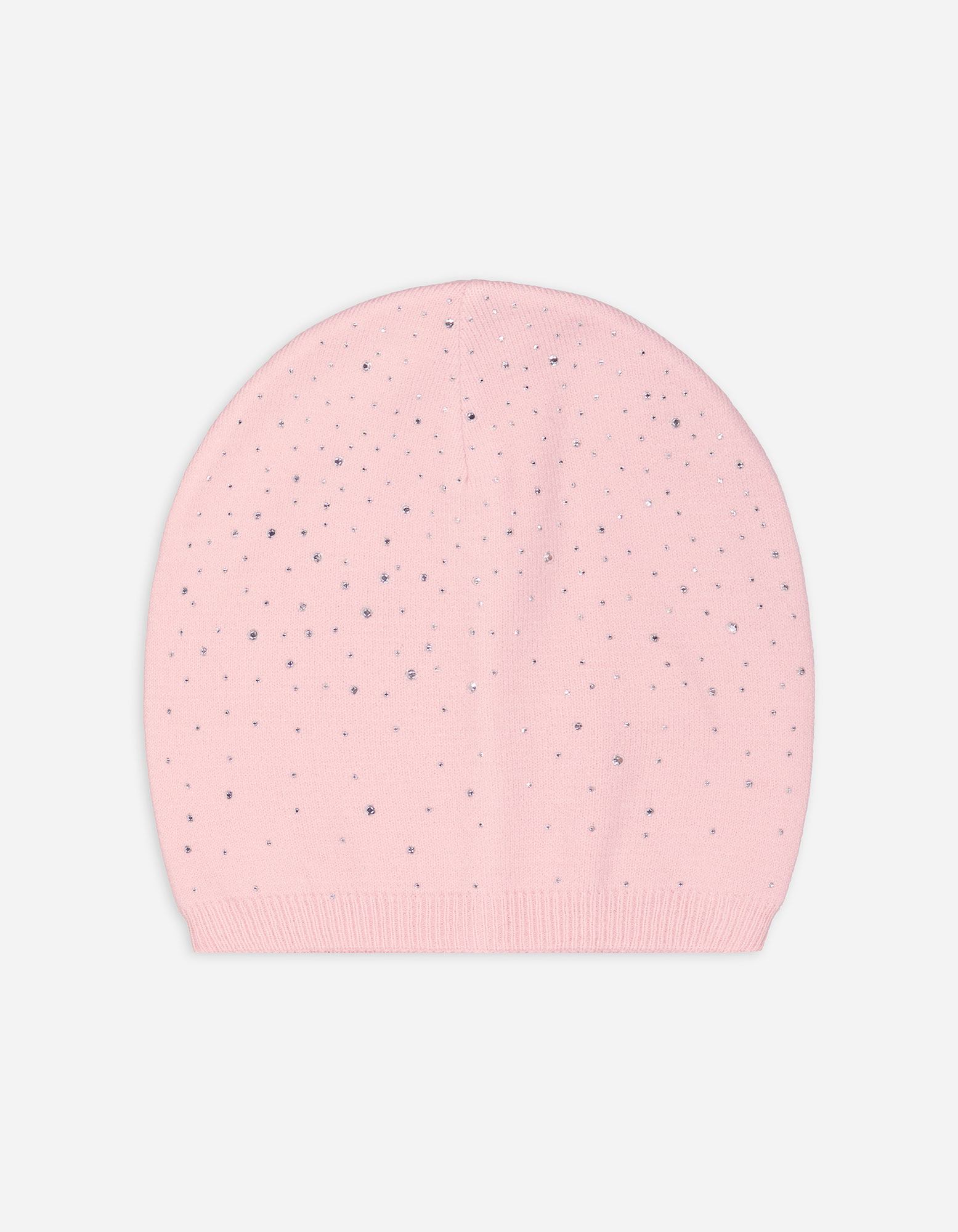 Kinder Beanie - Ziersteine, Takko, rosa onesize