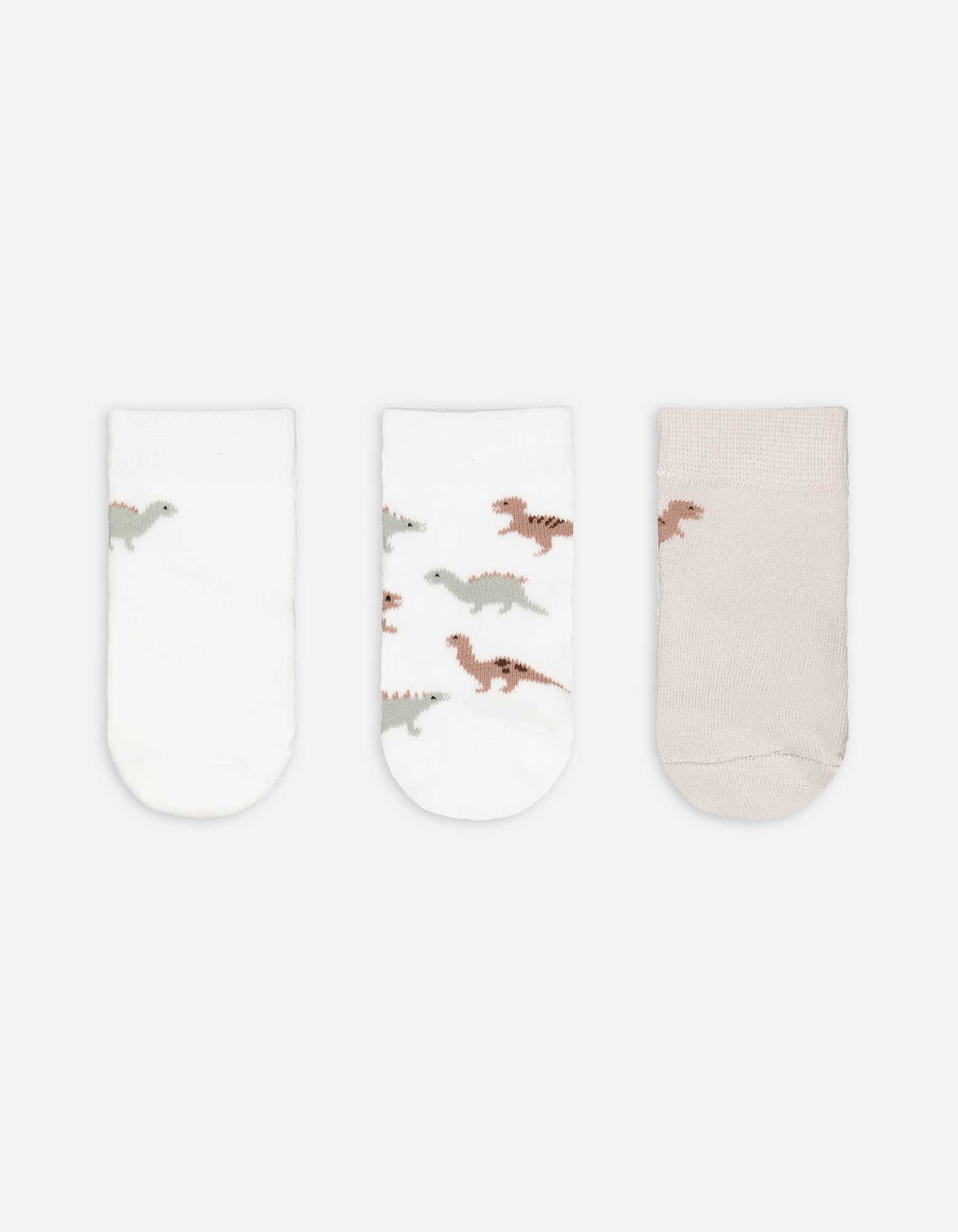 Baby Socken - 3er-Pack, Takko, weiß