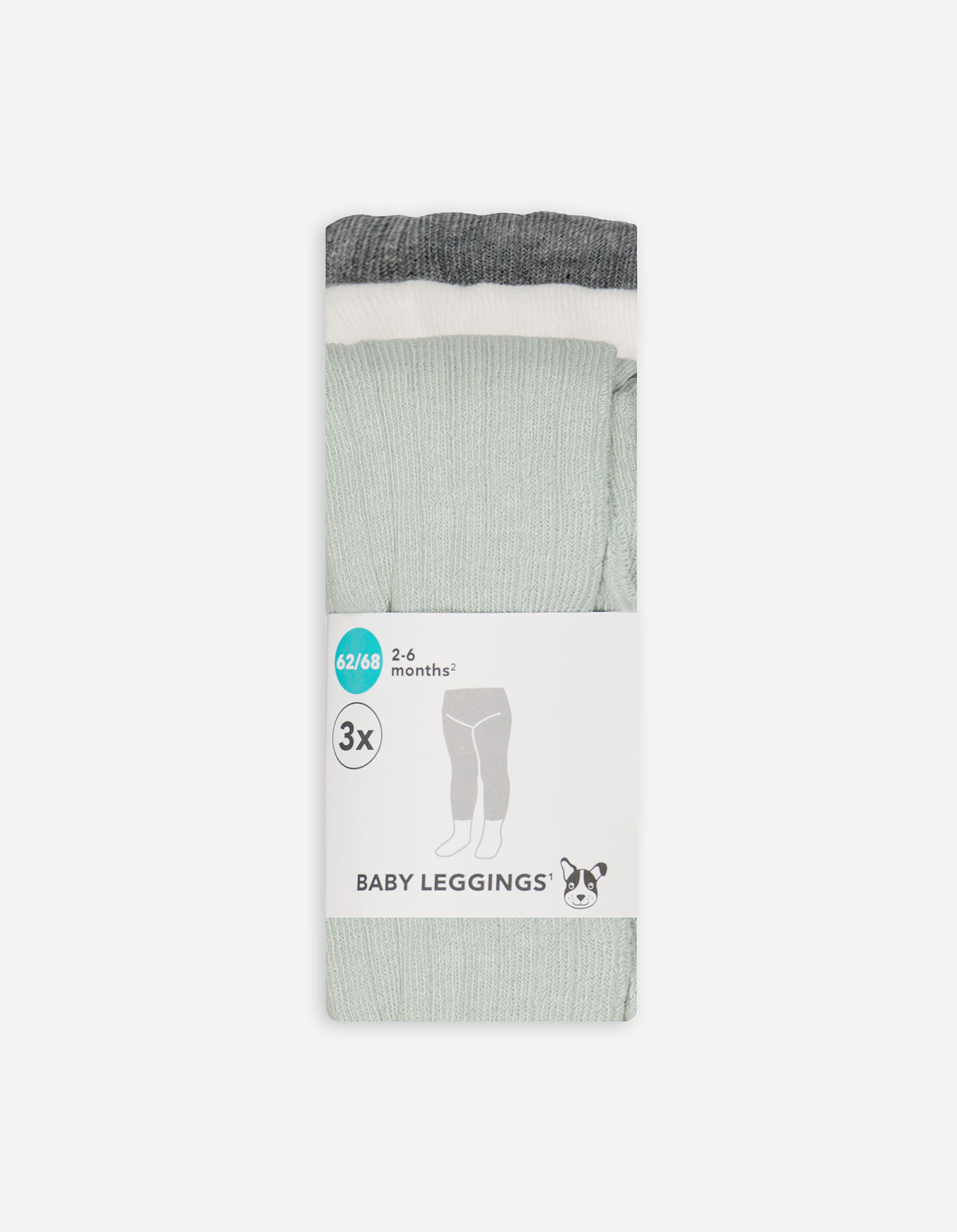 Baby Leggings - 3er-Pack, Takko, türkis