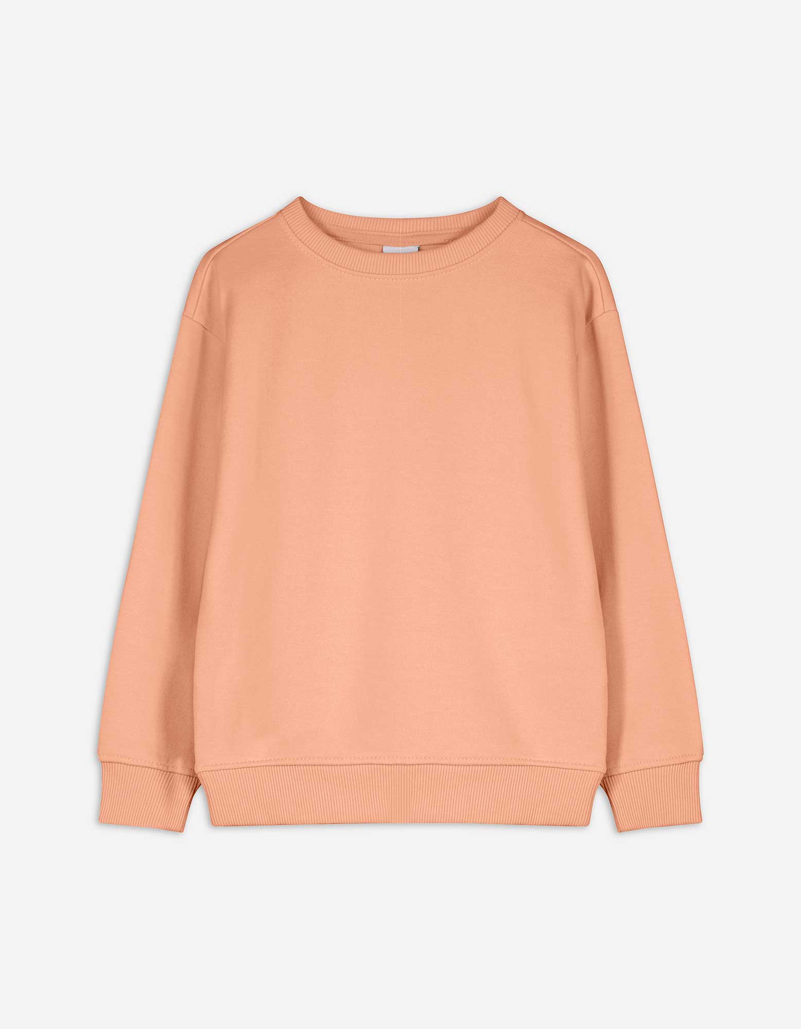 Kinder Sweatshirt - einfarbig - orange, Takko, orange