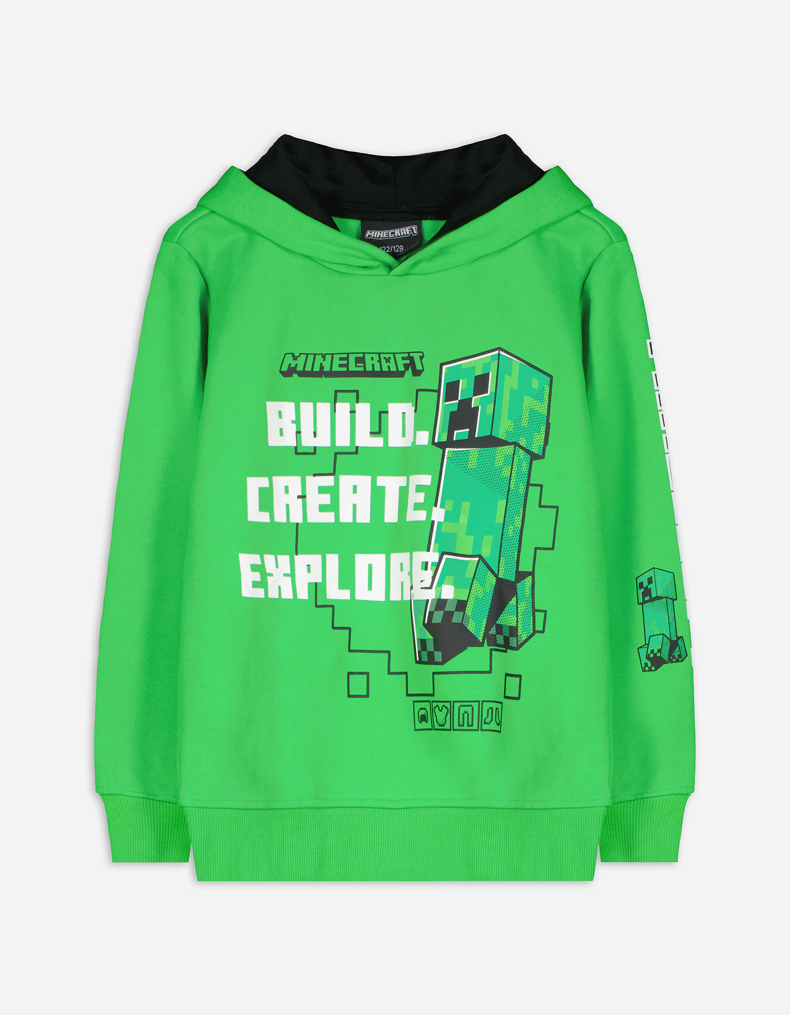 Kinder Hoodie - Minecraft, Takko, grün