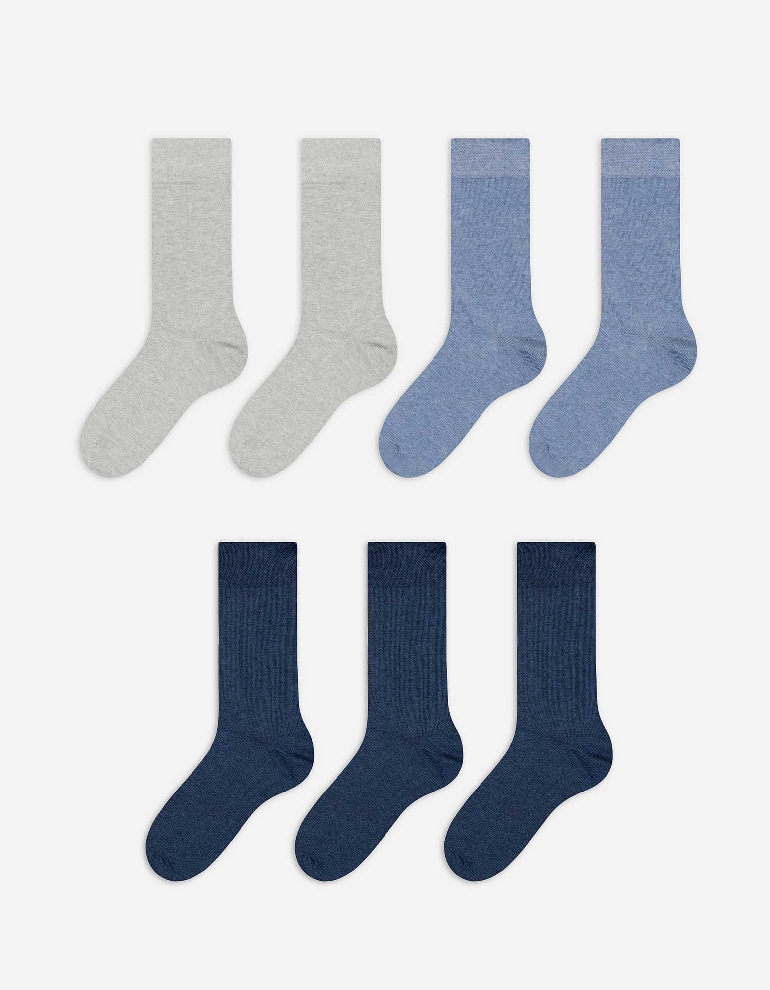 Herren Socken - 7er-Pack, Takko, dunkelblau 43-46