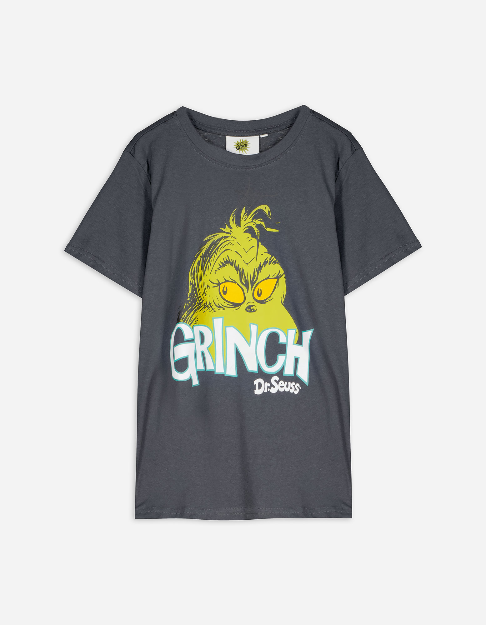 Kinder T-Shirt - Grinch - dunkelgrau, Takko, dunkelgrau