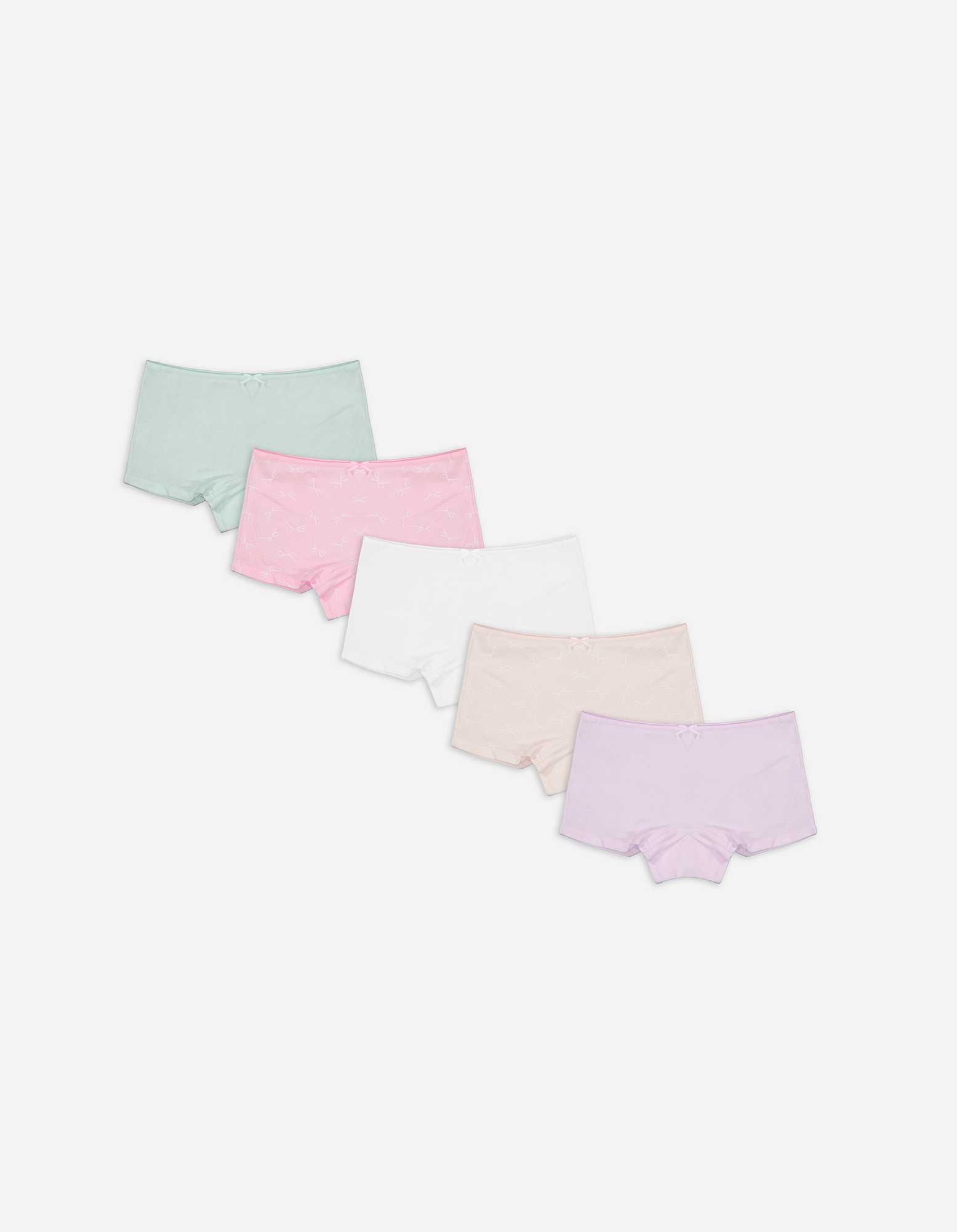 Kinder Panty - 5er-Pack, Takko, lila