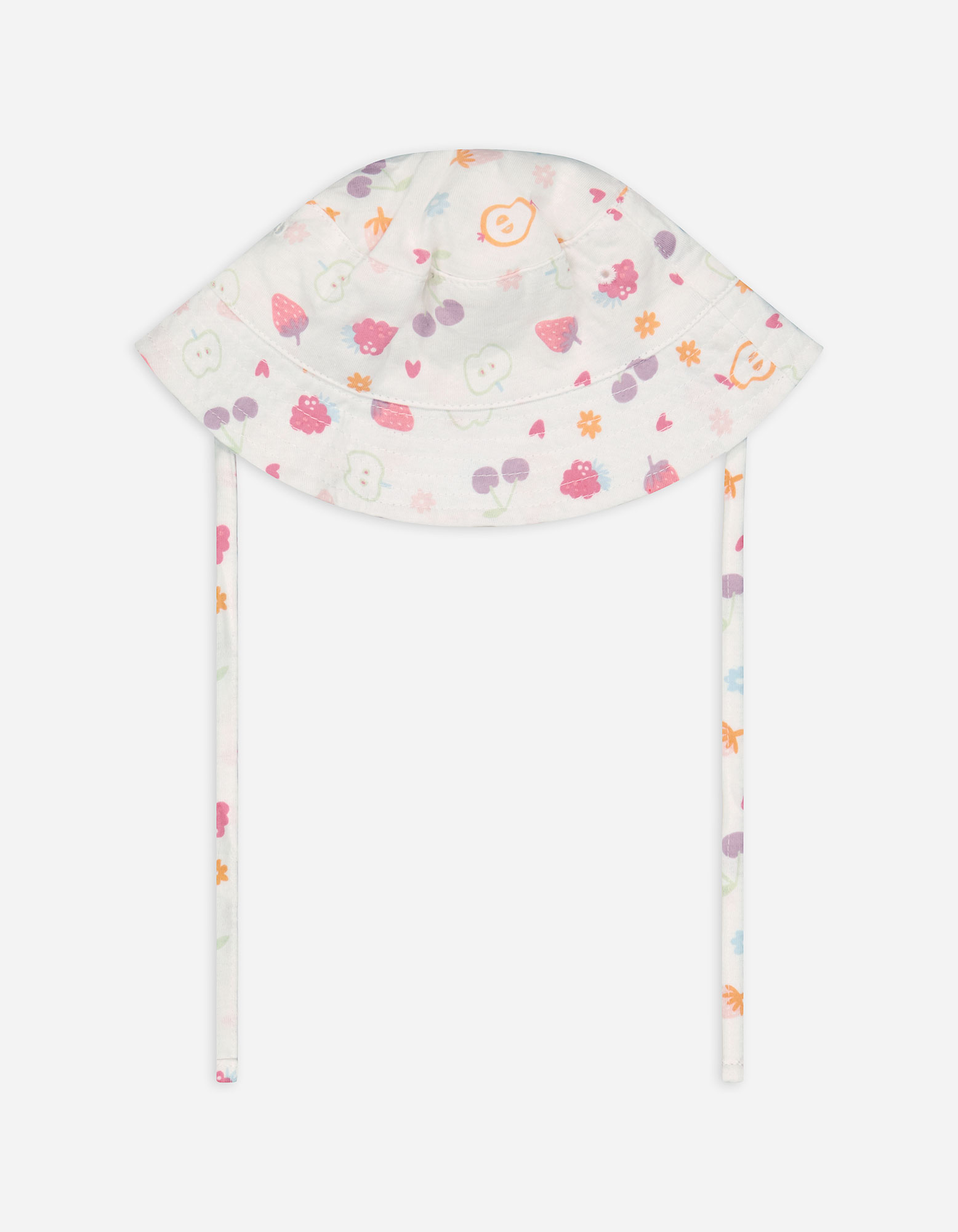 Baby Bucket Hat - Allover-Print, Takko, weiß