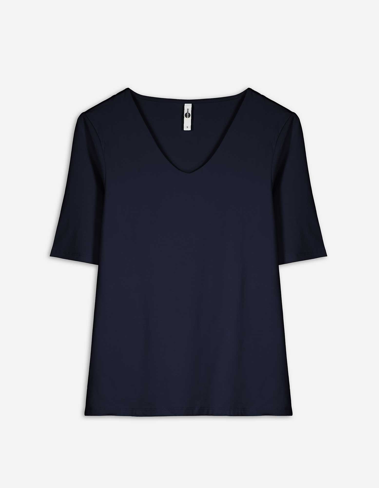 Damen T-Shirt - Modal-Anteil, Takko, dunkelblau S