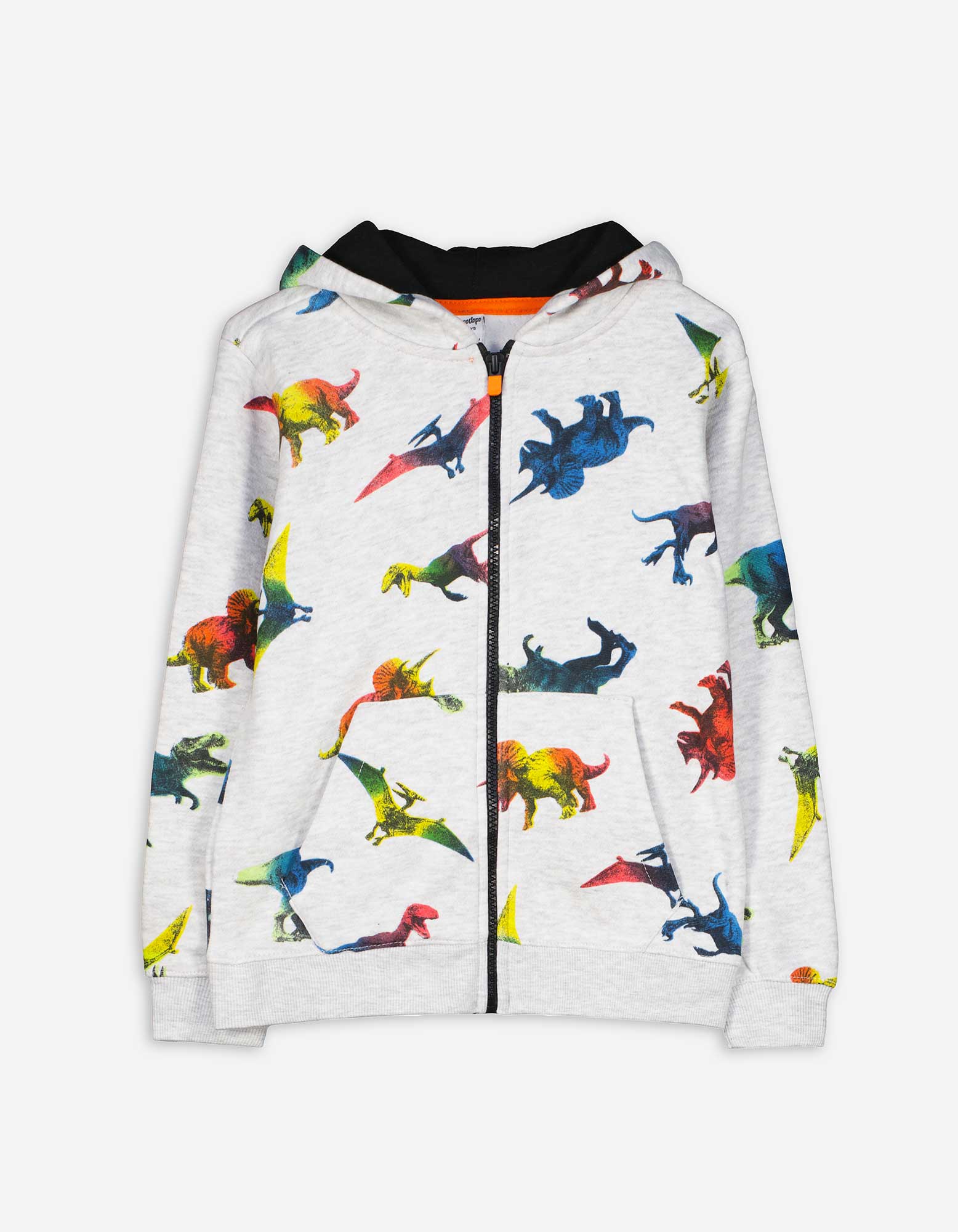 Kinder Sweatjacke - Dinosaurier, Takko, hellgrau