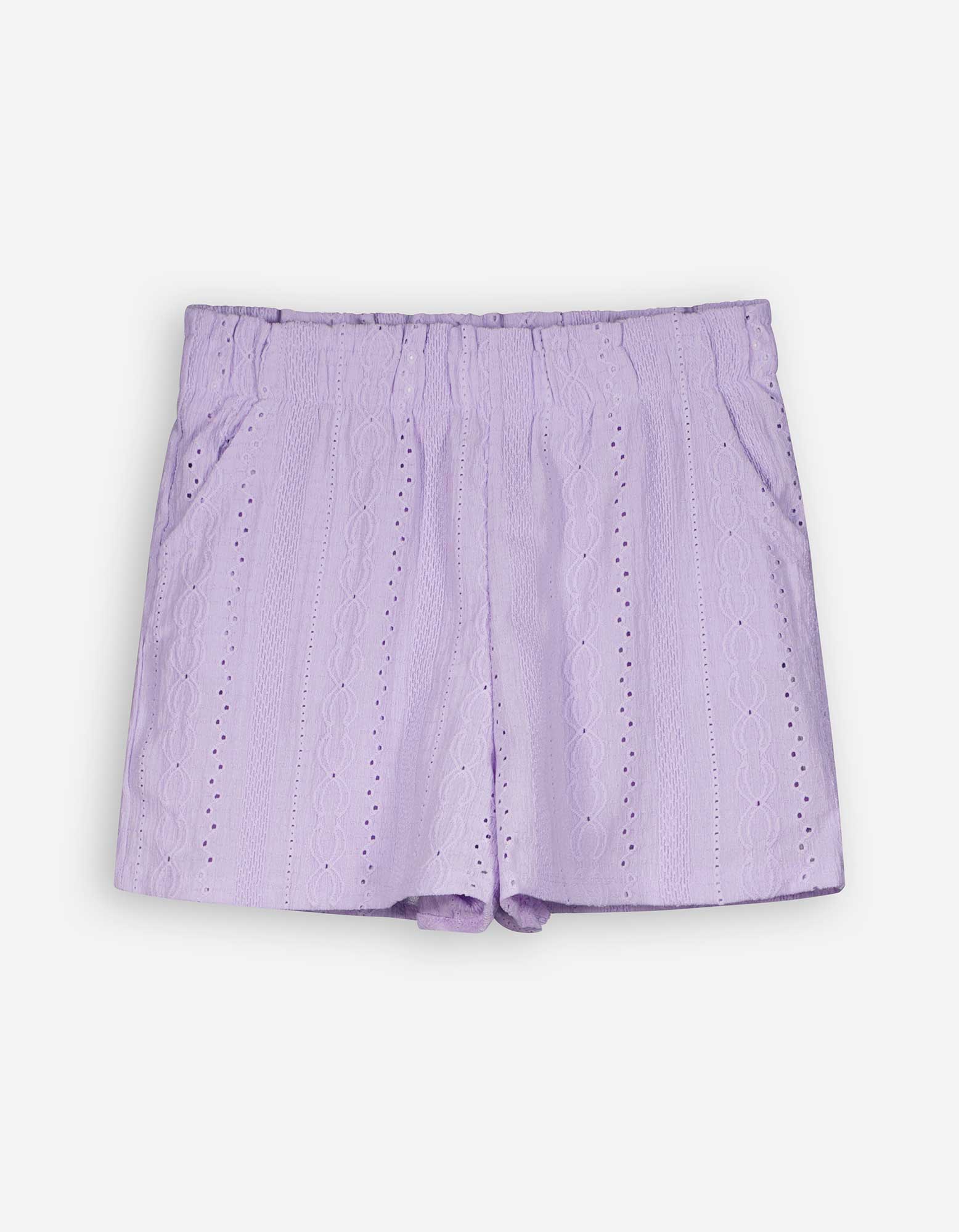 Kinder Shorts - Weites Bein, Takko, lila