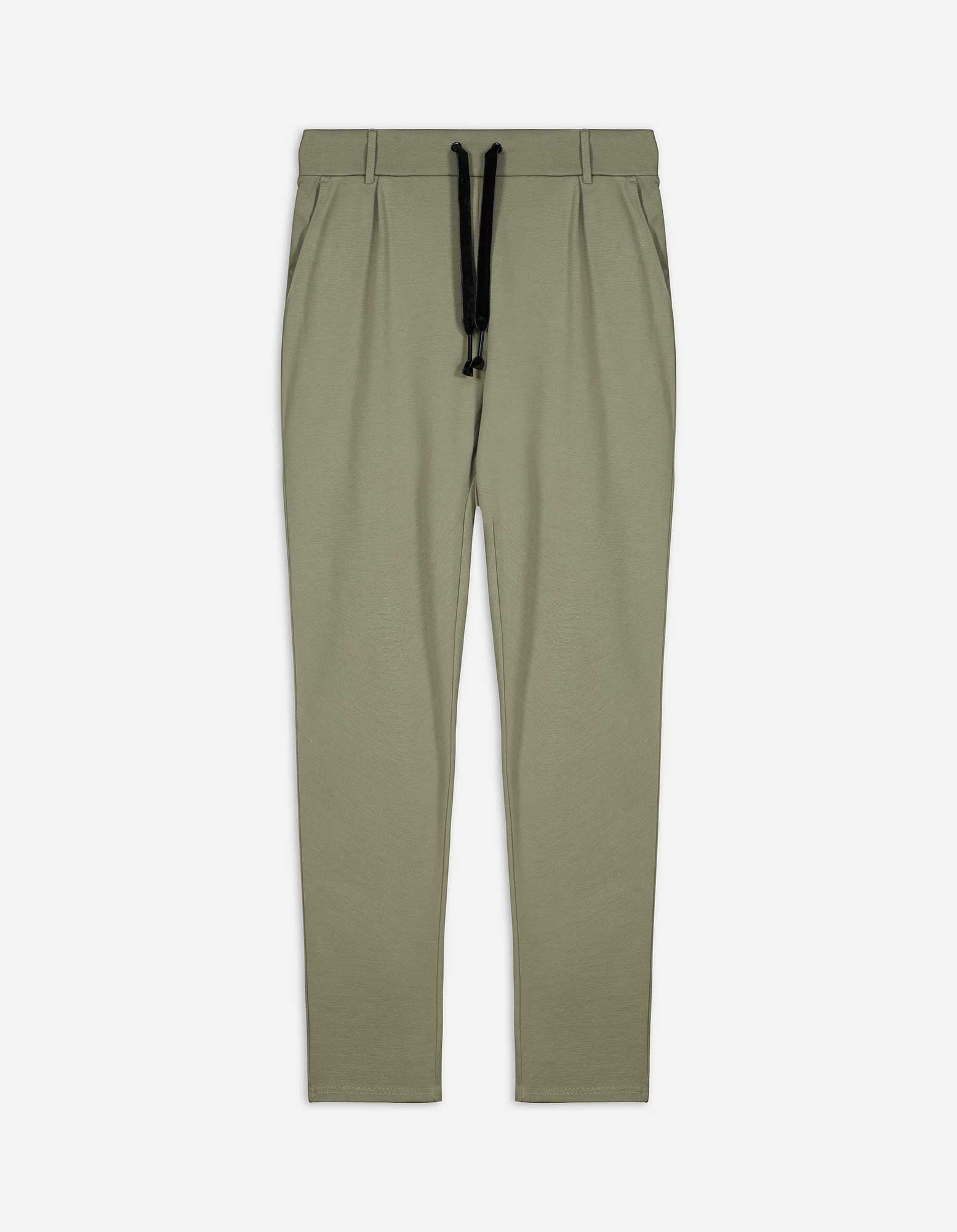 Damen Jogpants - Kordel, Takko, dunkelgrün,