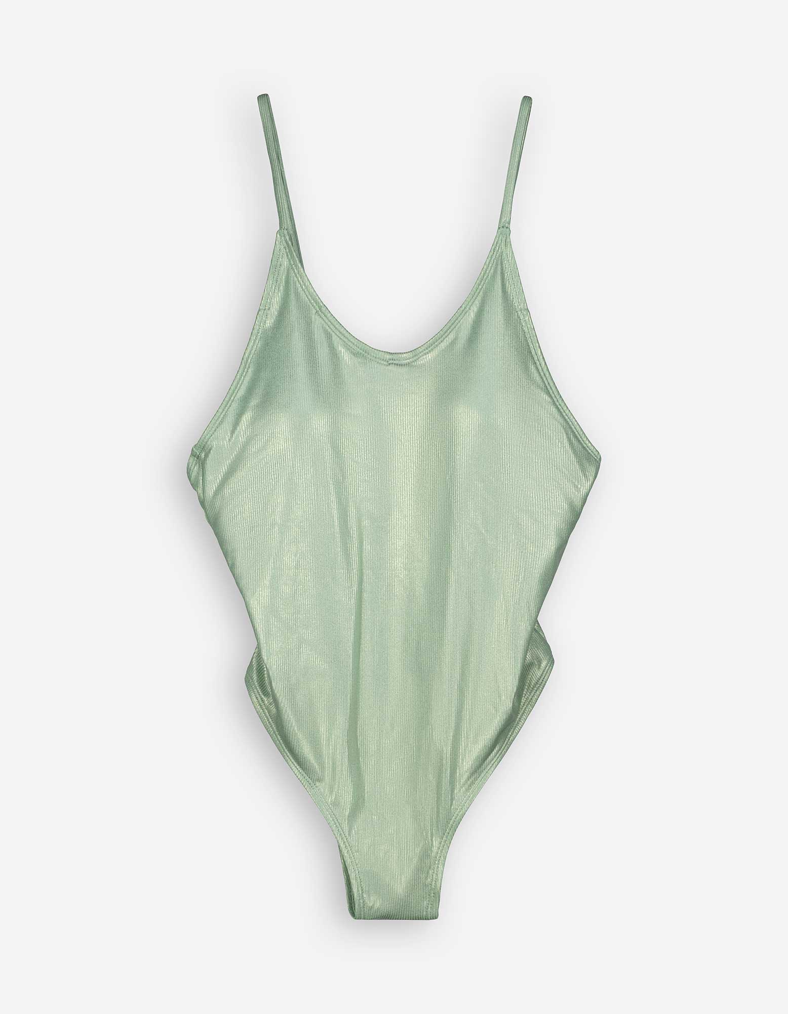 Damen Badeanzug - Recycled Polyester, Takko, grün L