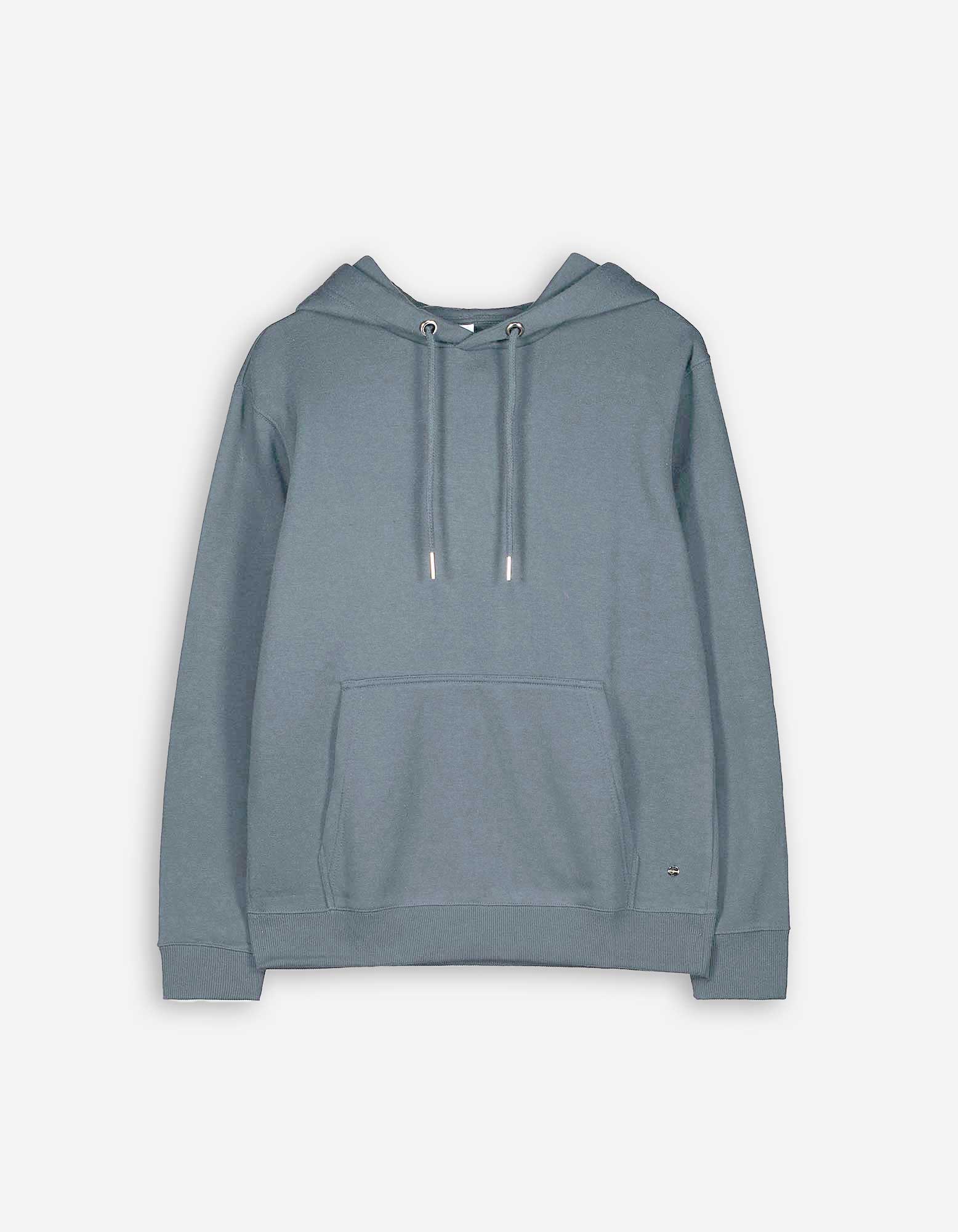 Damen Hoodie - einfarbig - türkis, Takko, türkis XL