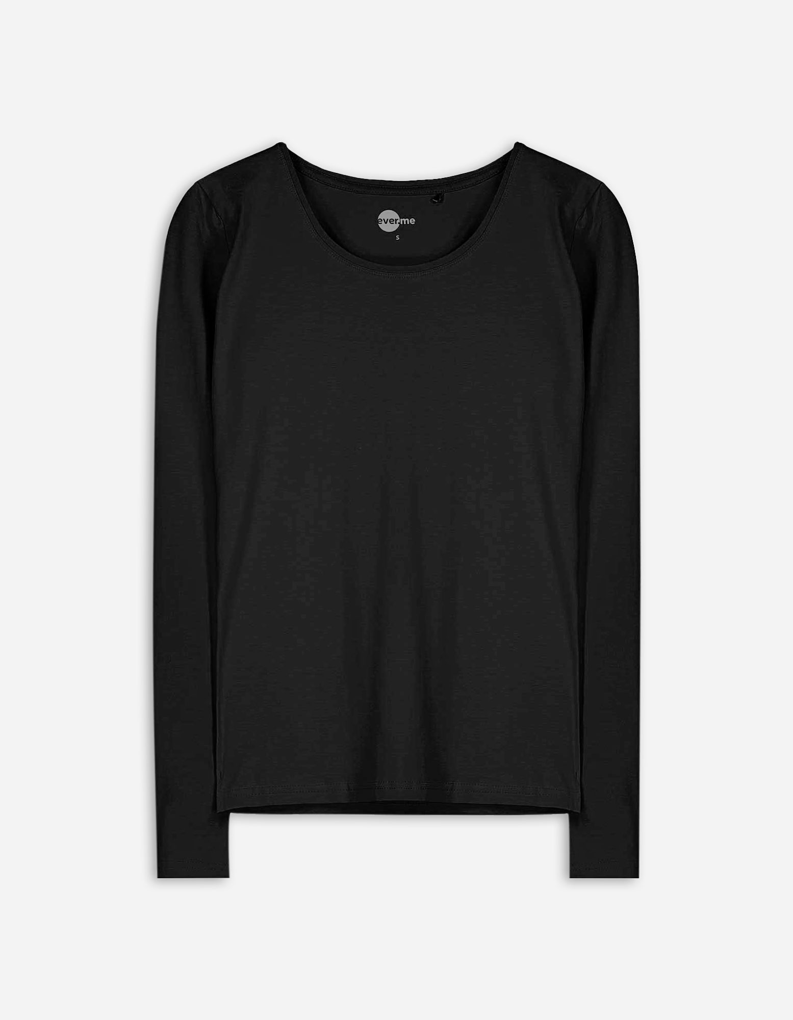 Damen Langarmshirt - Basic, Takko, schwarz XS