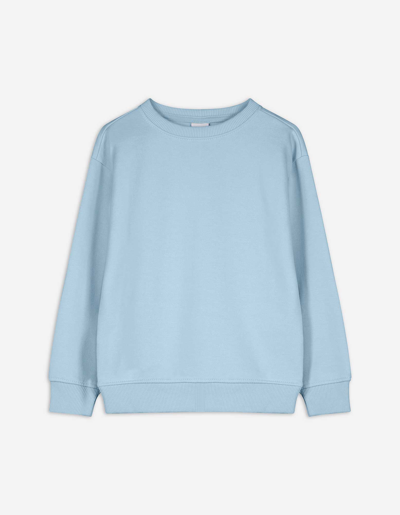 Kinder Sweatshirt - einfarbig - blau, Takko, blau