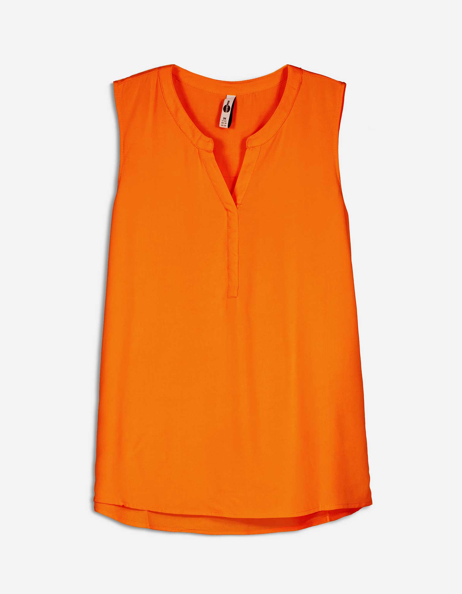 Damen Blusenshirt - LENZING™ ECOVERO™, Takko, orange 36