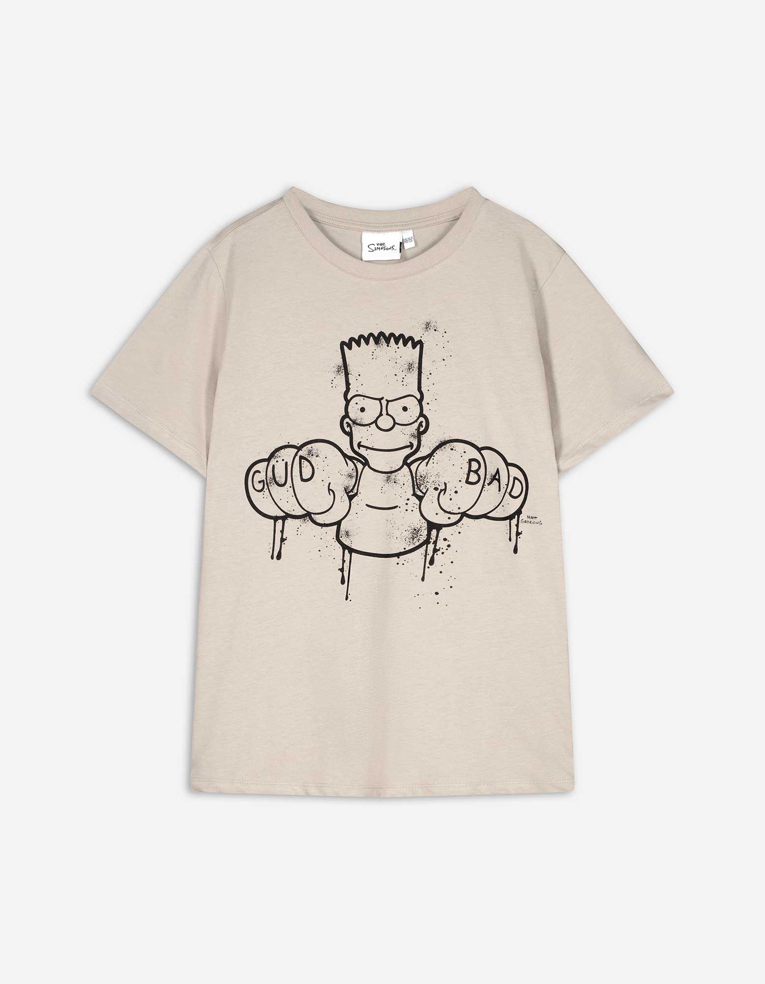 Kinder T-Shirt - Die Simpsons, Takko, beige