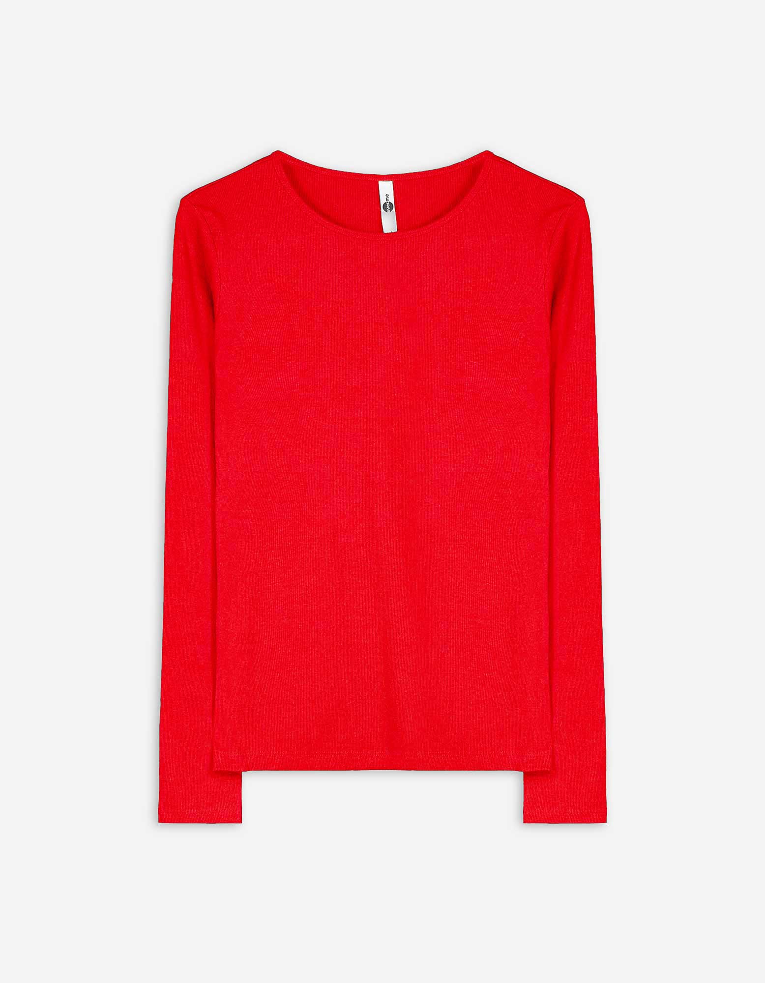 Damen Shirt - Rippenstruktur - rot, Takko, rot S