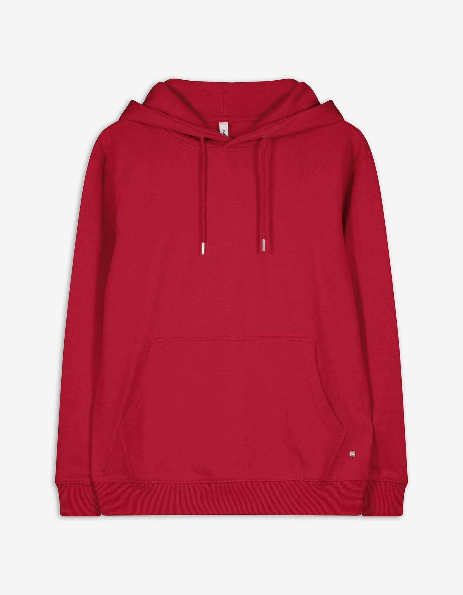 Damen Hoodie - einfarbig, Takko, dunkelrot S