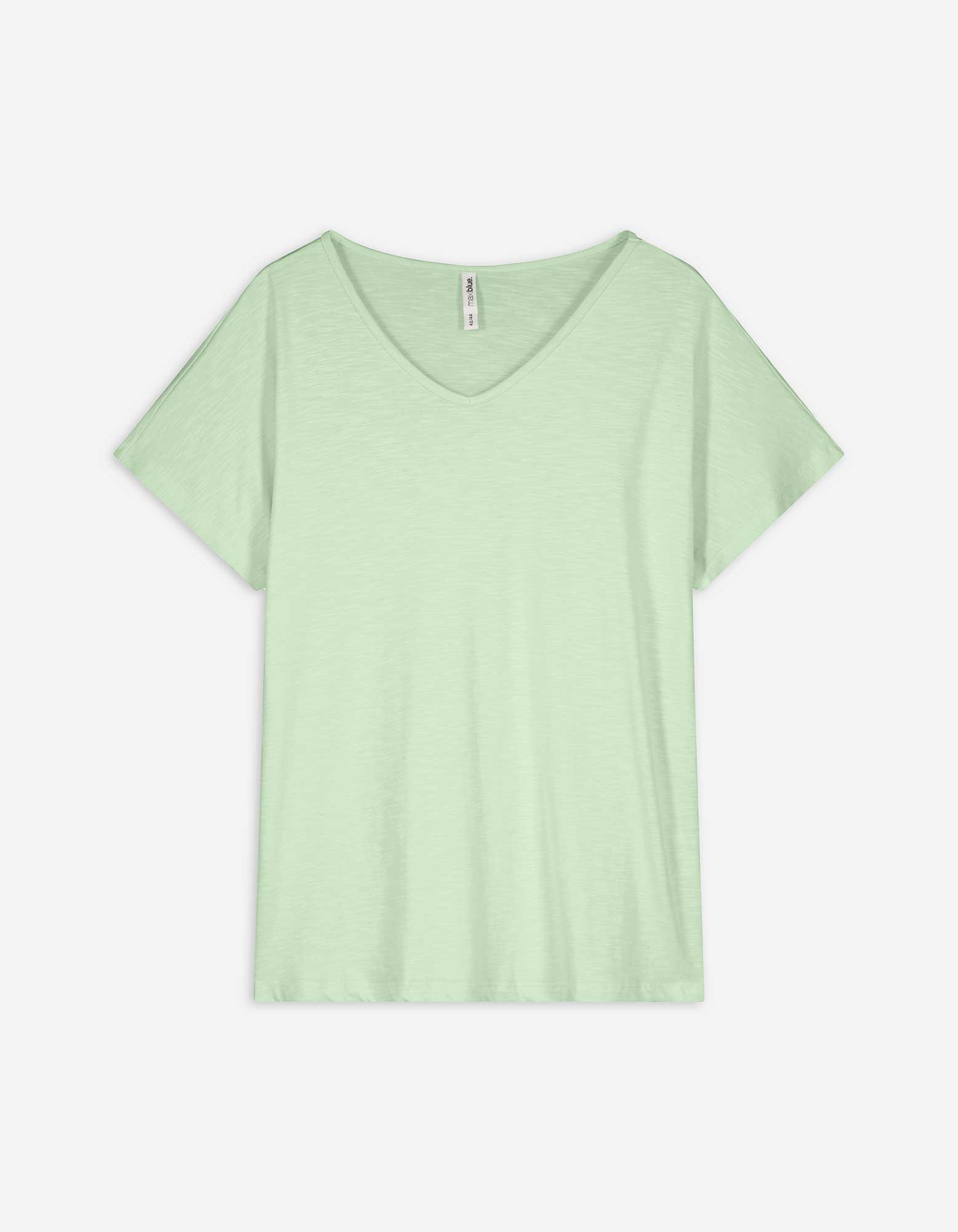 Damen T-Shirt - Überschnittene Schultern, Takko, grün, 42/44