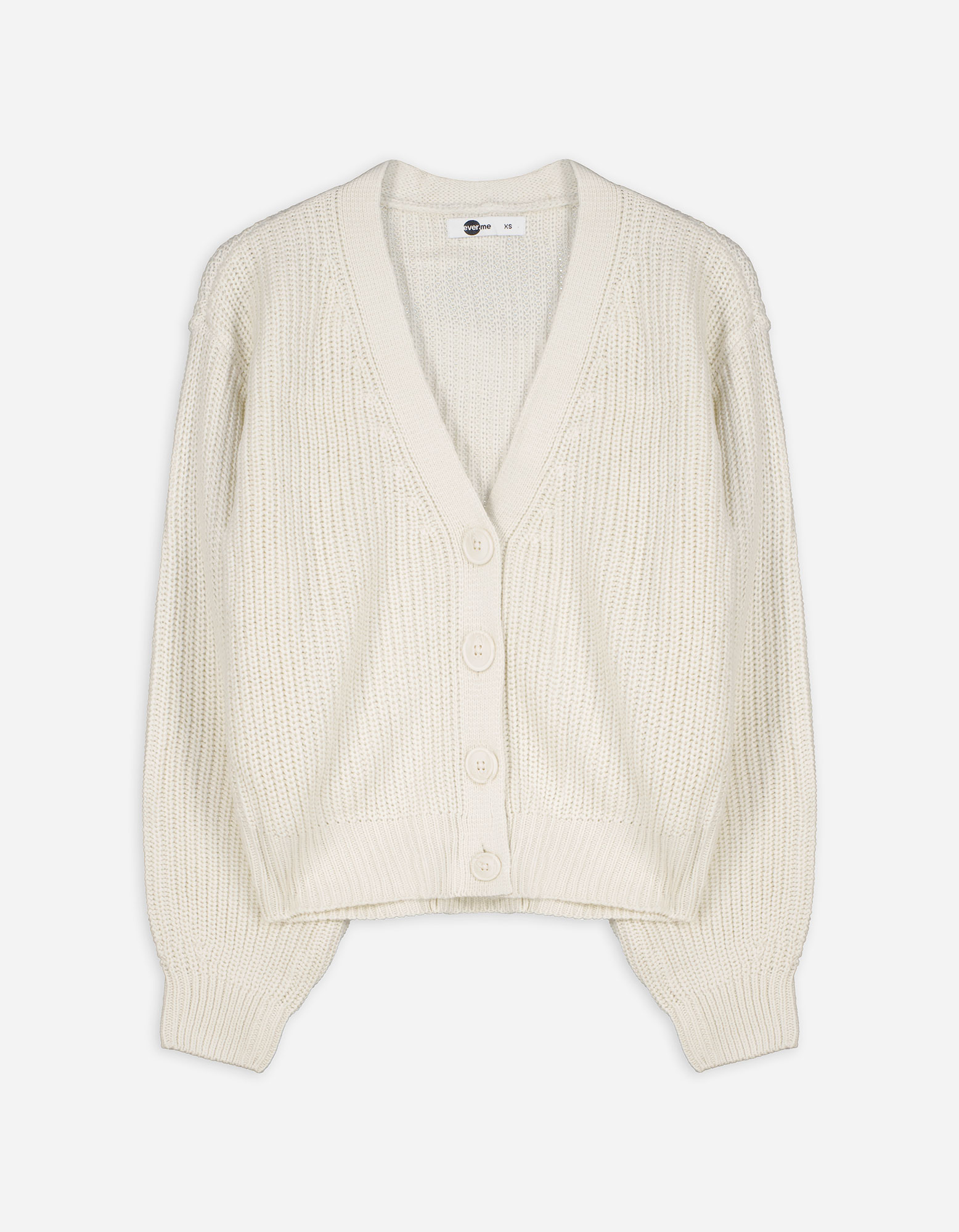 Damen Cardigan - Rippstrick, Takko, beige XS