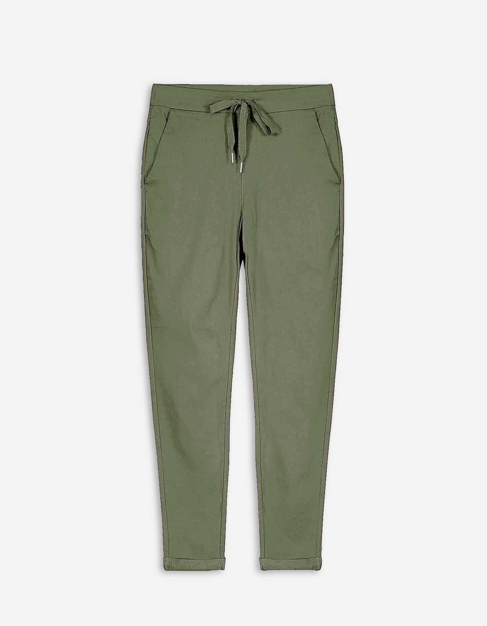 Damen Jogpants - Slim Fit - grün, Takko, grün XXL