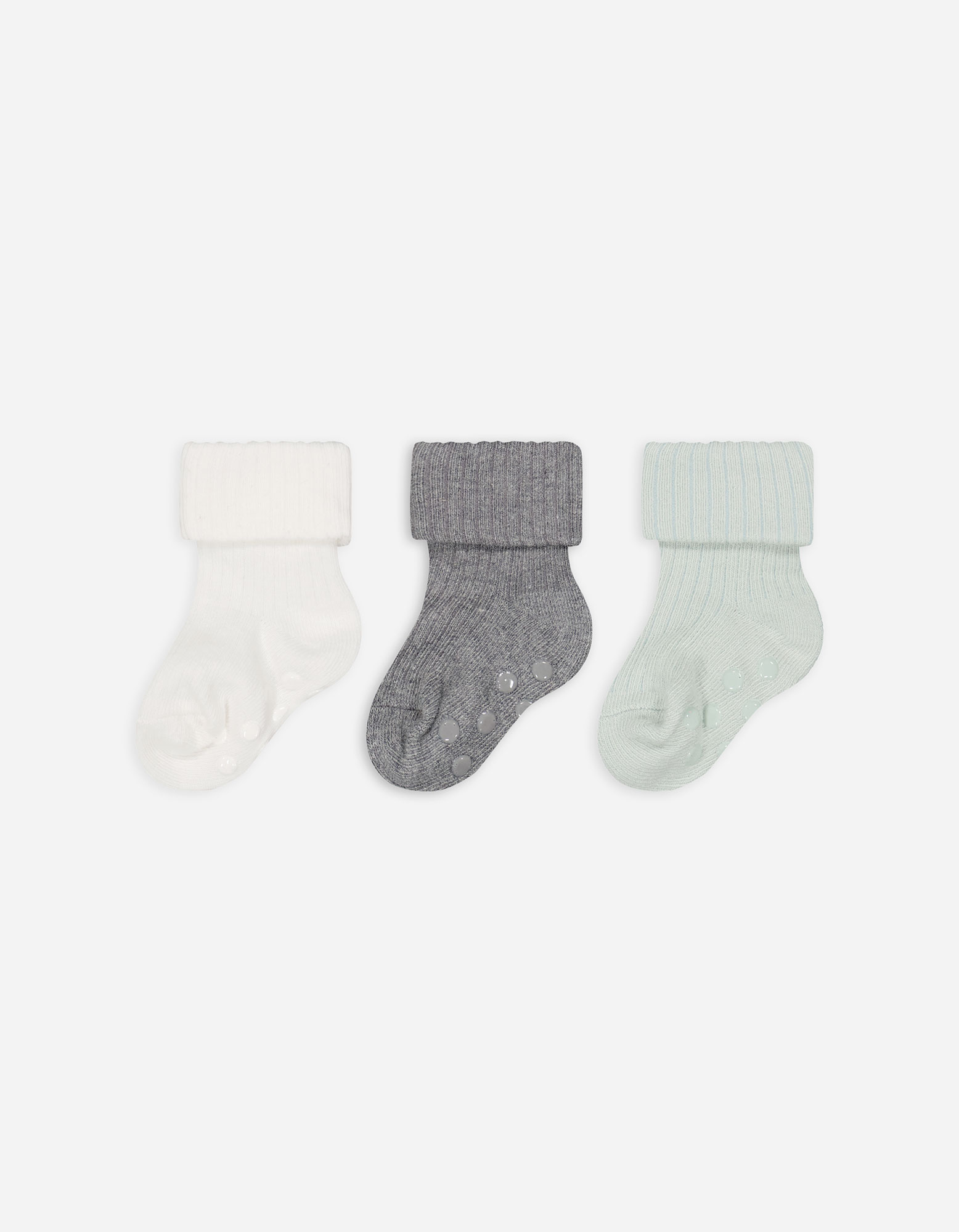 Baby Socken - 3er-Pack, Takko, türkis