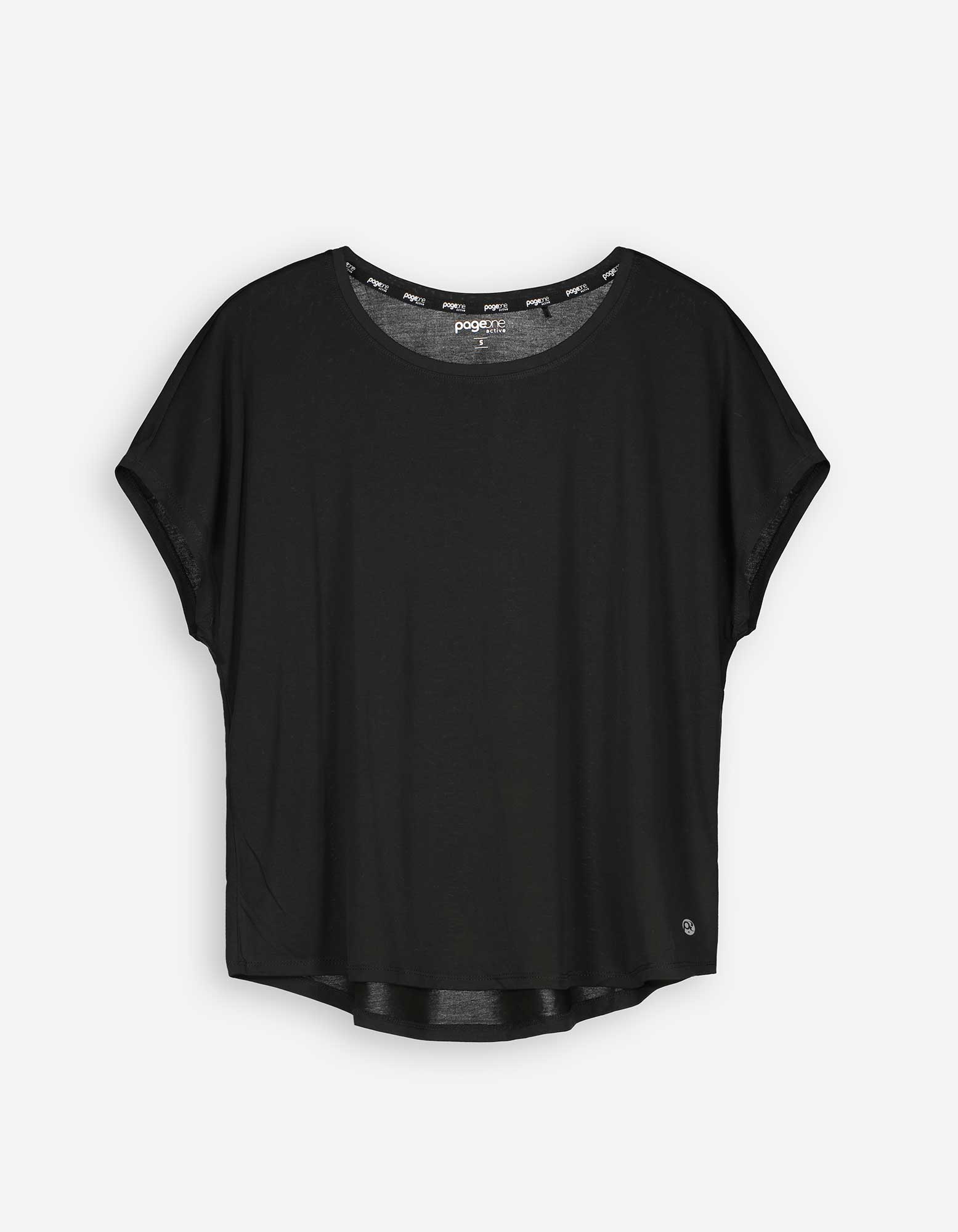 Damen T-Shirt - Atmungsaktiv - schwarz, Takko, schwarz L