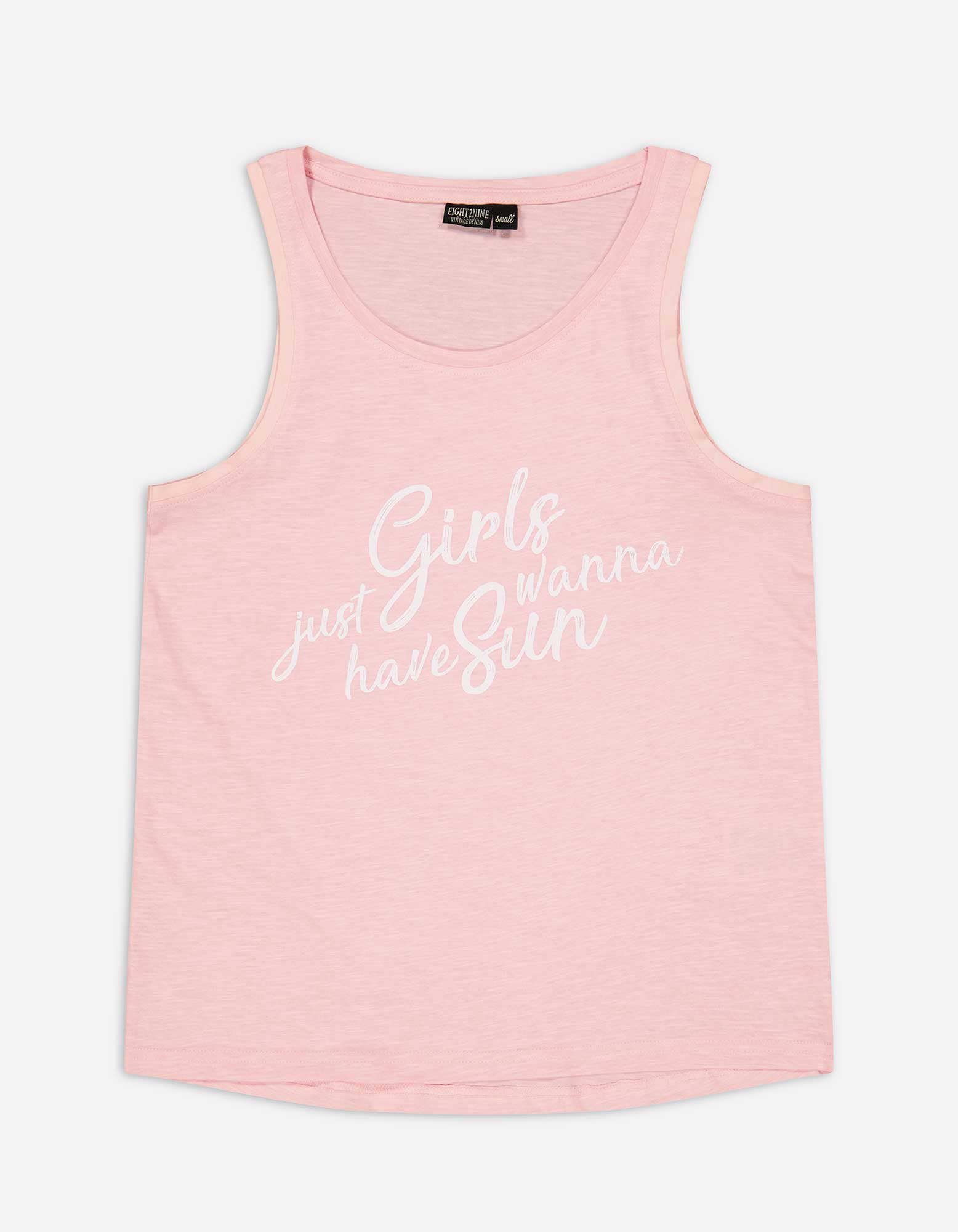 Damen Top - Frontprint, Takko, rosa XS