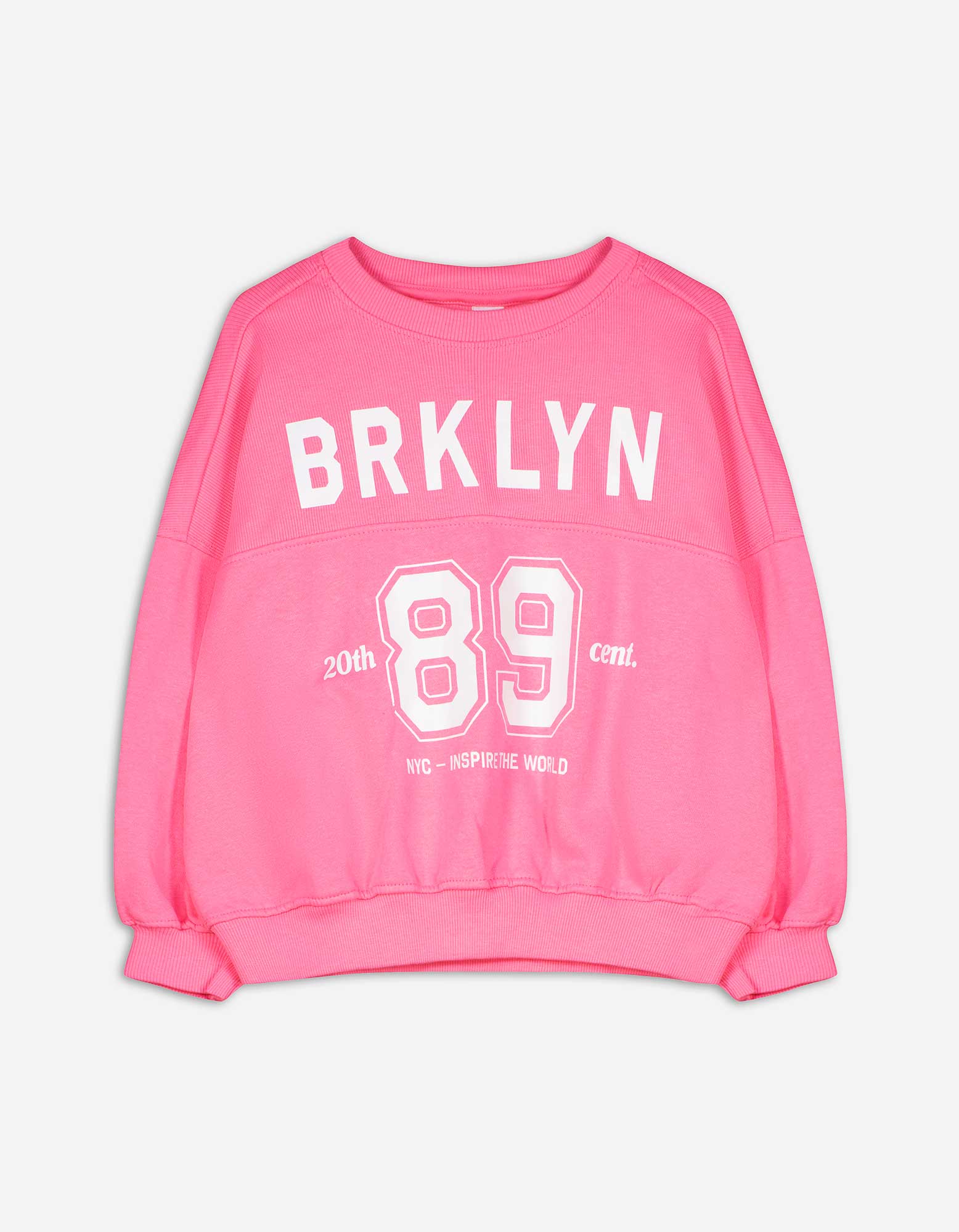 Kinder Sweatshirt - Frontprint, Takko, pink